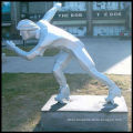 Figure stainless steel sculpture